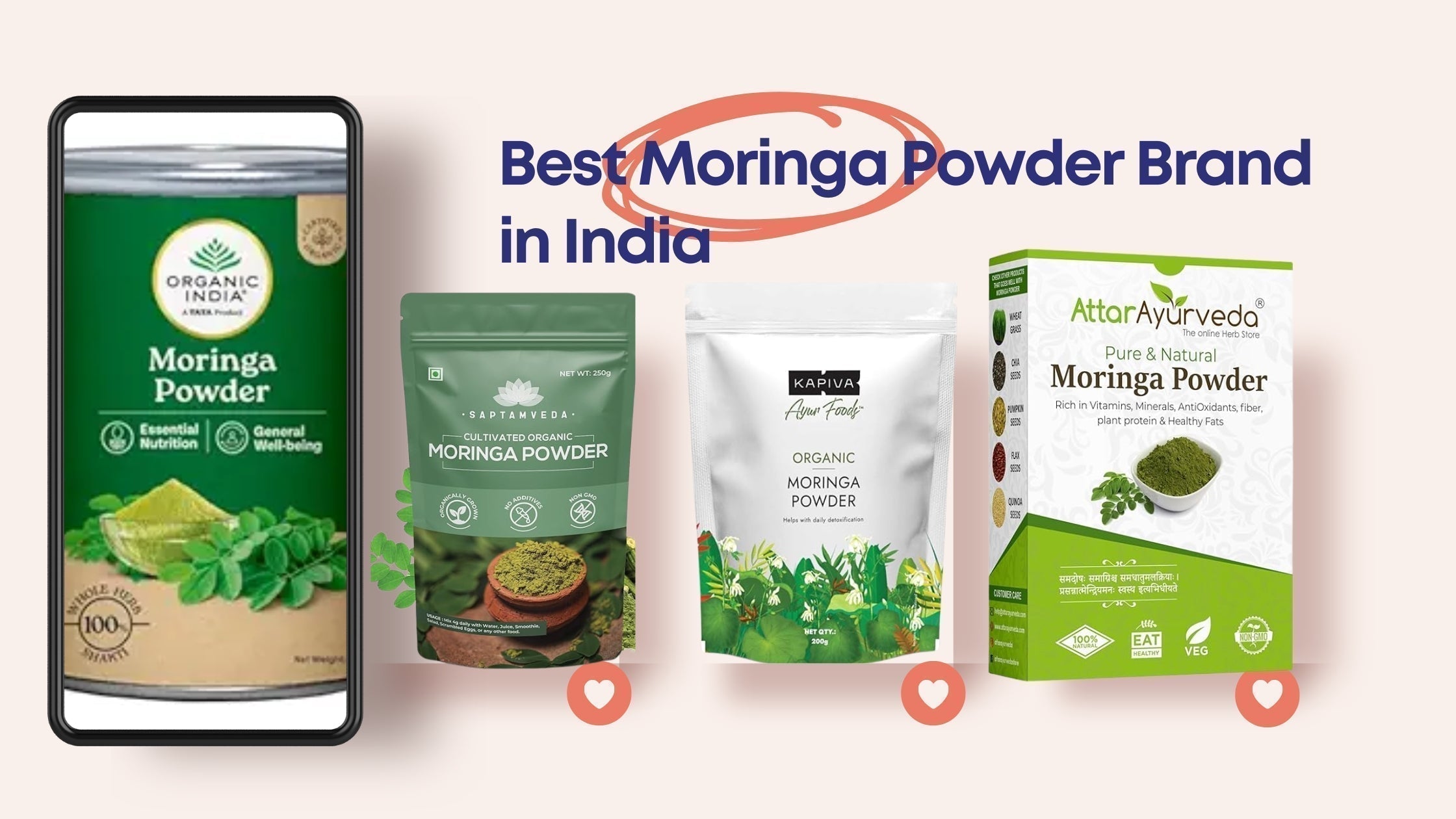 Best Moringa Powder Brand in India