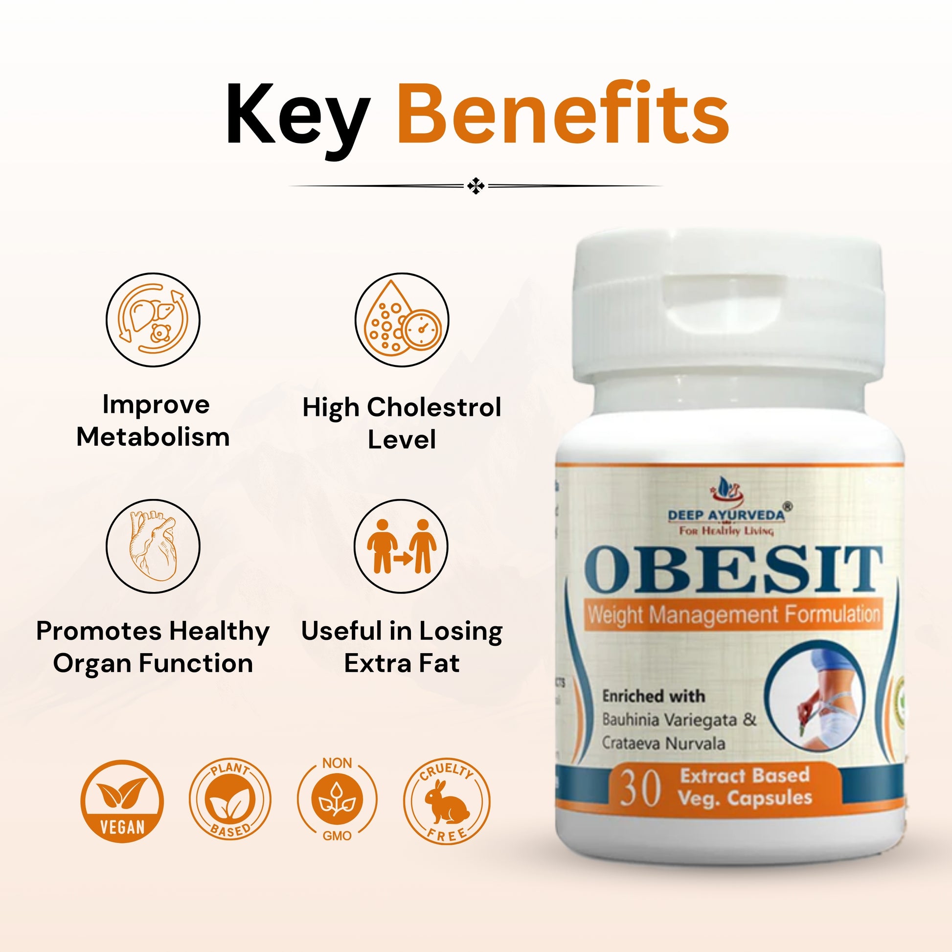 Obesit Helps in Weight Management and Improves Metabolism - Deep Ayurveda India