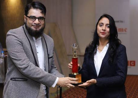Awarded by Time Magazine India & NIMC in New Delhi