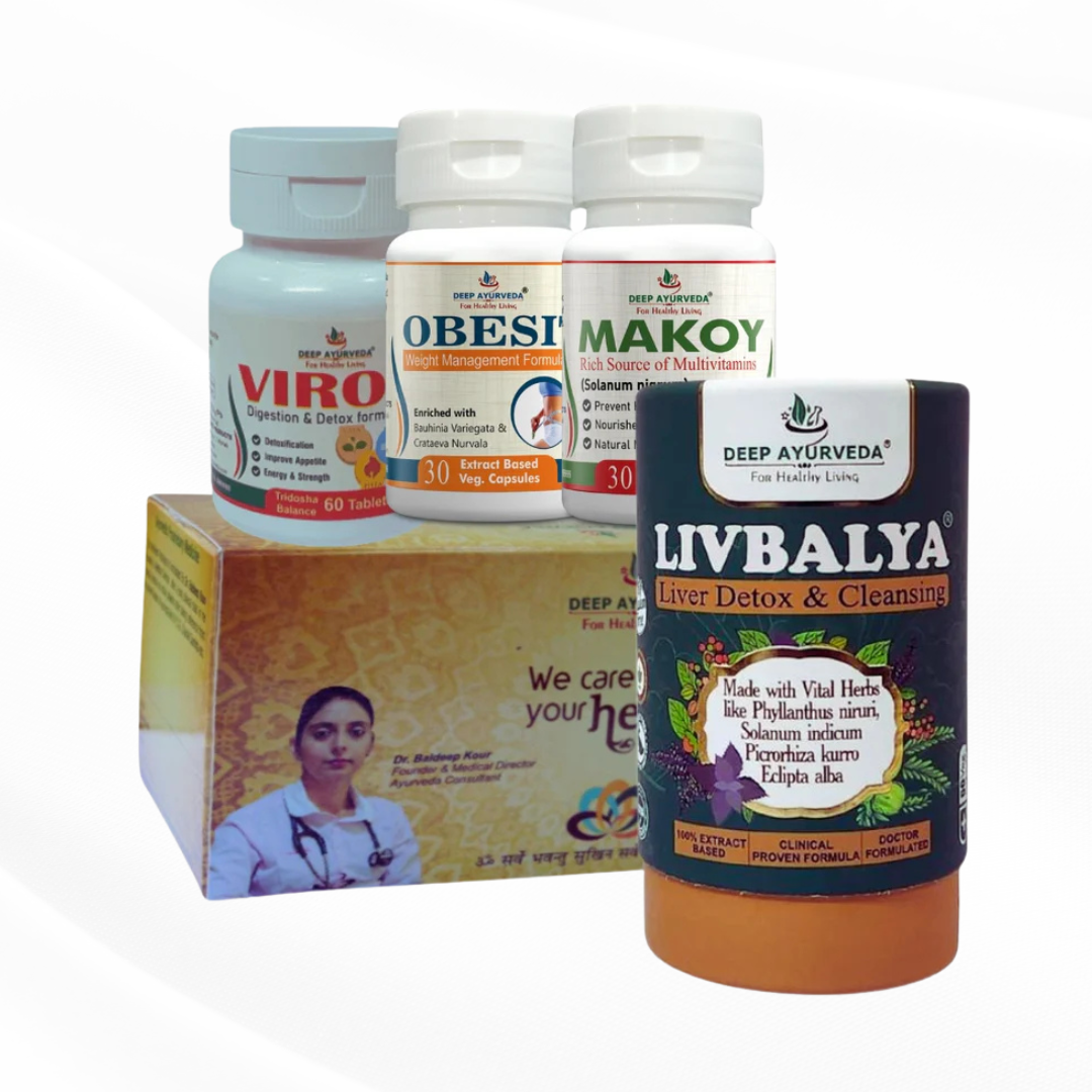 Fatty Liver Ayurvedic Treatment Pack Deep Ayurveda