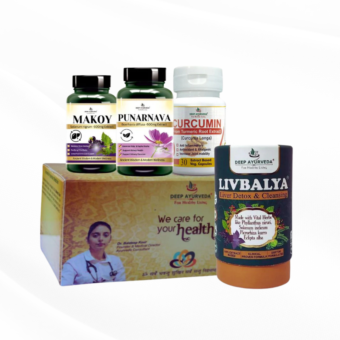 Liver Cirrhosis Ayurvedic Treatment Pack By Deep Ayurveda