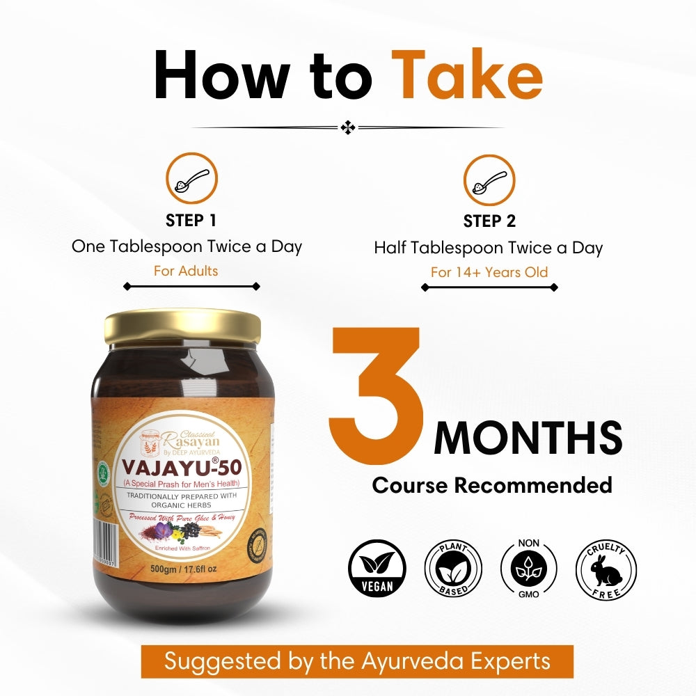 Vajayu Prash 3 months course recommended by doctors