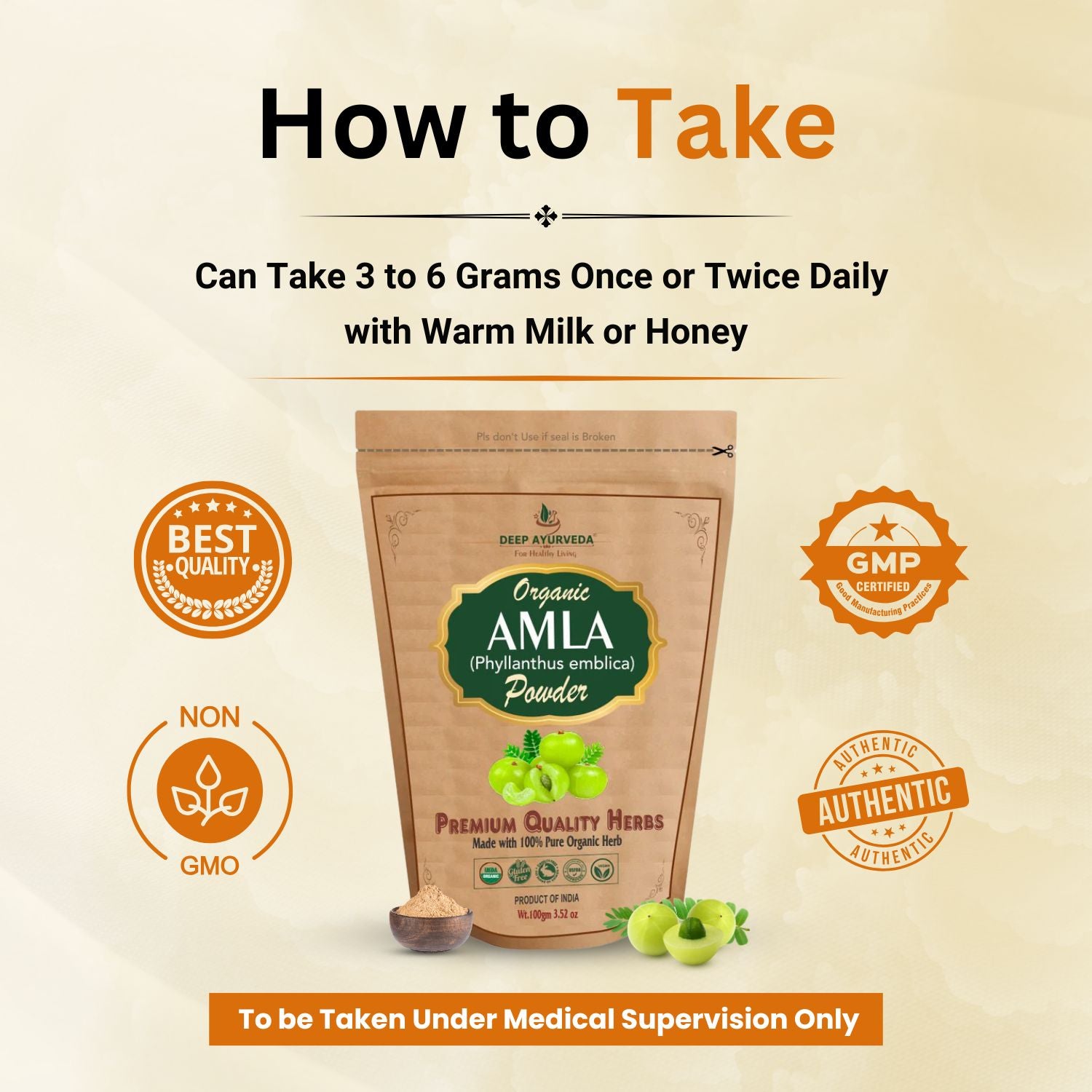 how to take amla powder
