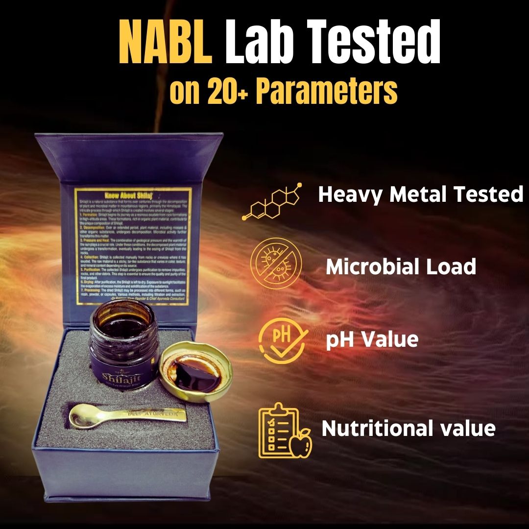 NABL Lab Tested Shilajit