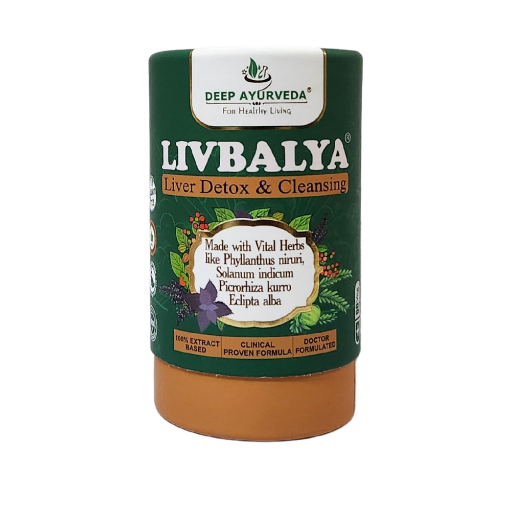 LivBalya®Liver Detox Formula | Liver Detox & Cleanse - Deep Ayurveda