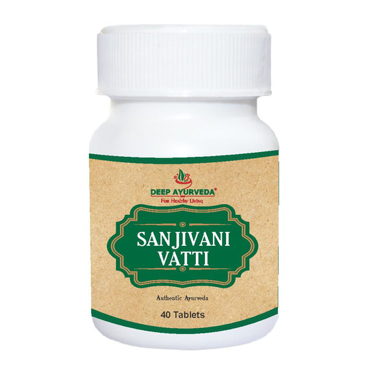 Sanjivani Vati | Classical Ayurveda by Deep Ayurveda | 40 Tablet Pack - Deep Ayurveda India