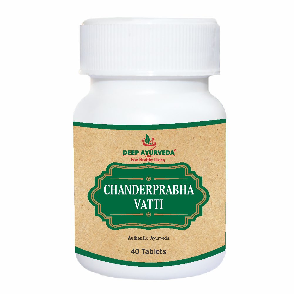 Chandraprabha Vati | Classical Formulation by Deep Ayurveda | 40 Tablet Pack - Deep Ayurveda India