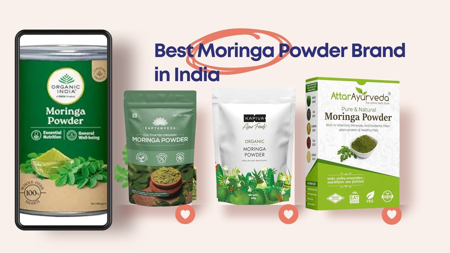 Best Moringa Powder Brand in India