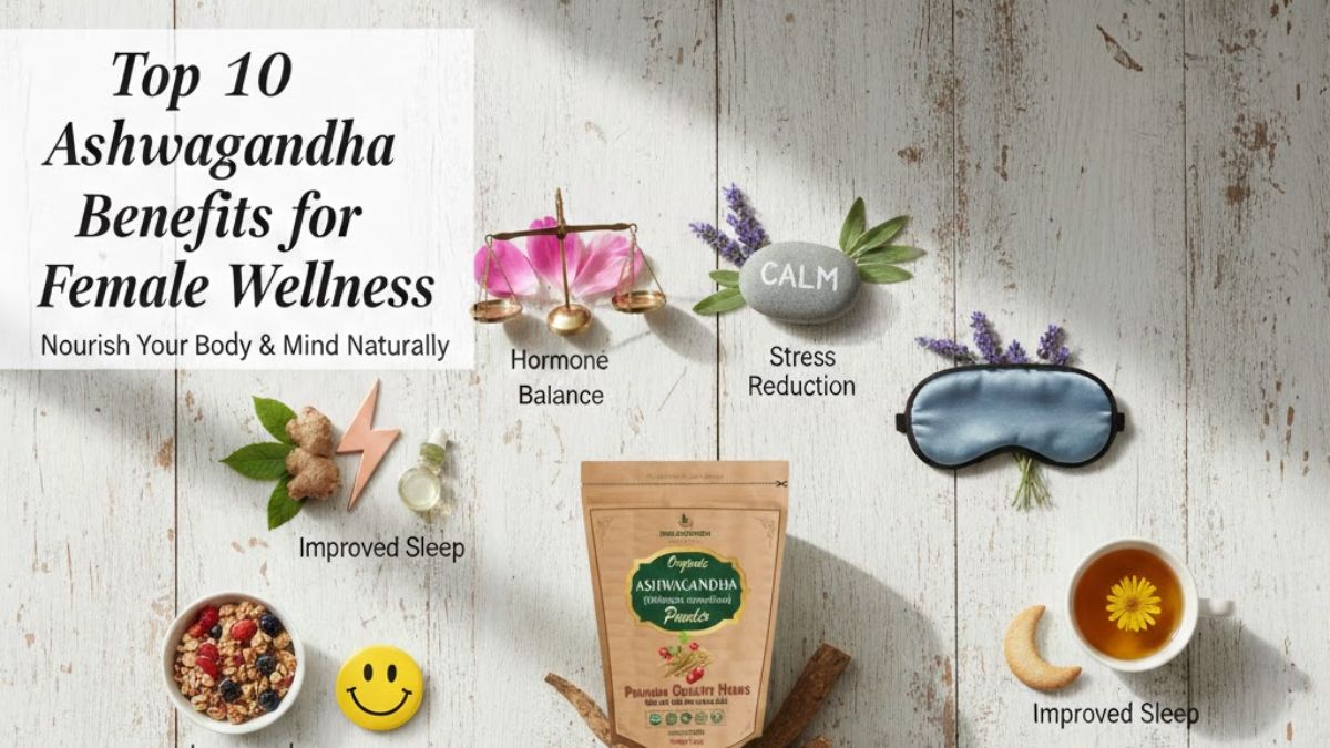 Top 10 Ashwagandha Benefits for Female Wellness