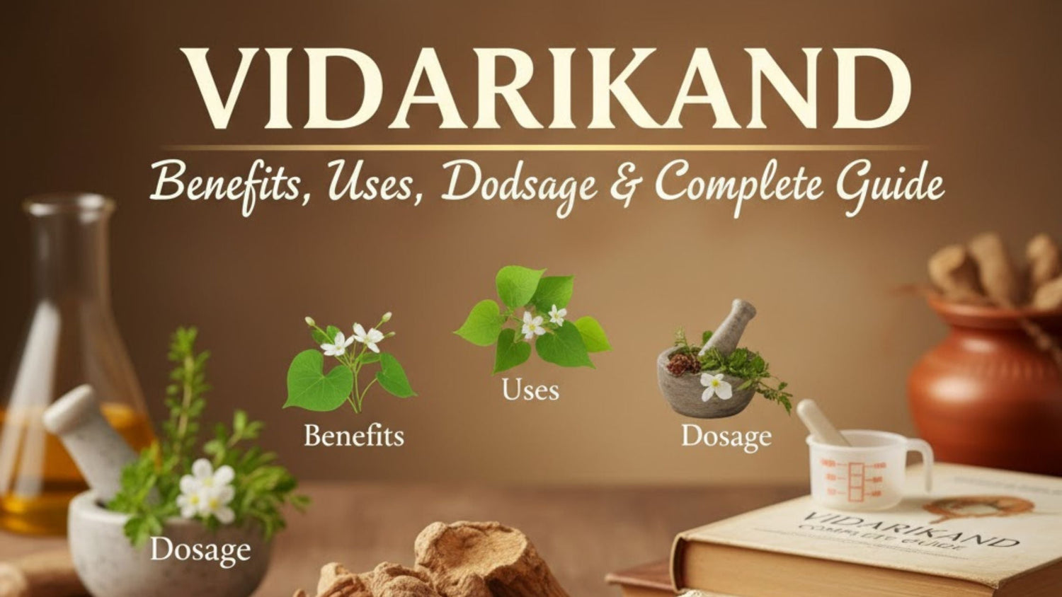 Vidarikand: Benefits, Uses, Dosage