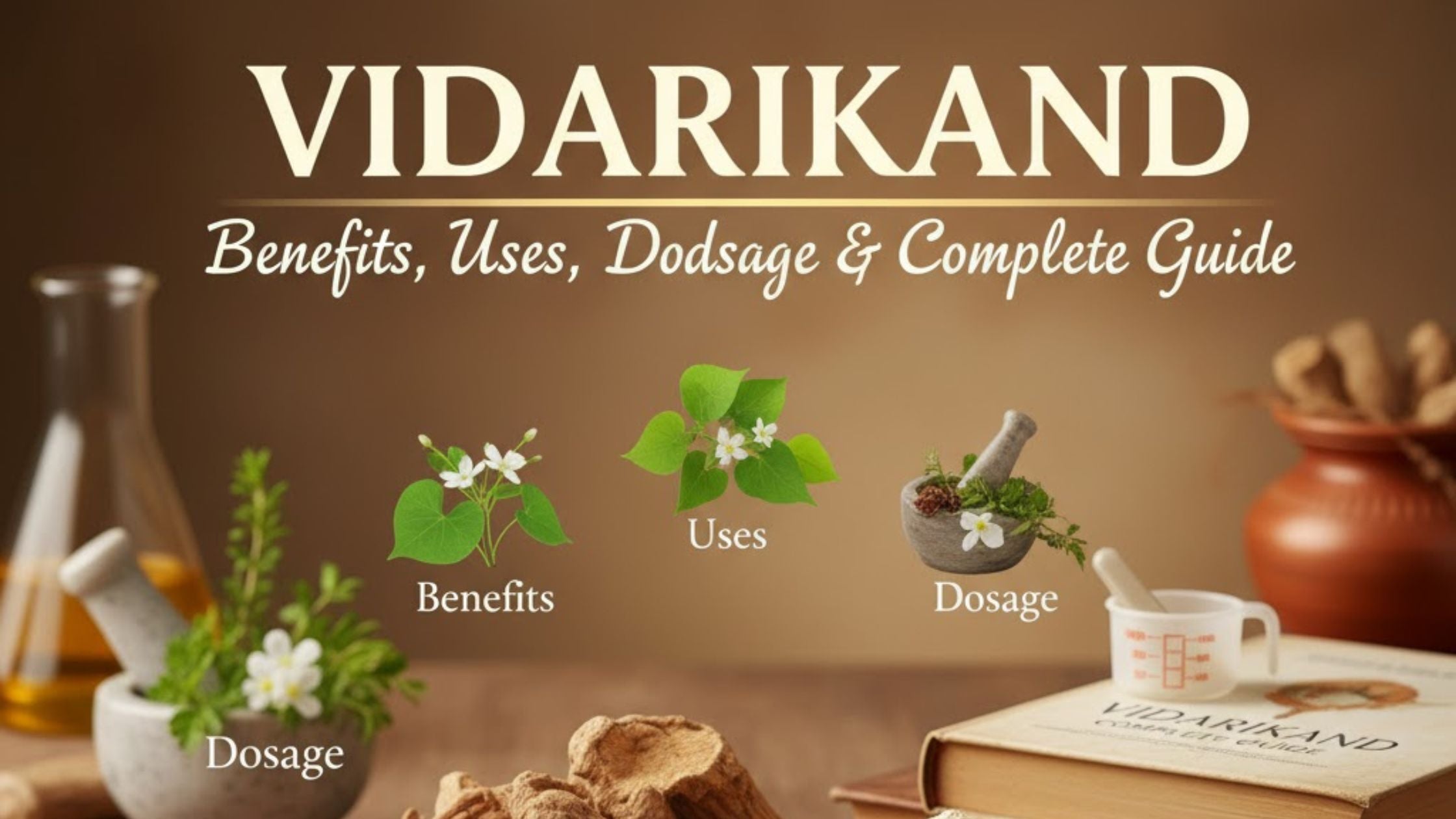 Vidarikand: Benefits, Uses, Dosage