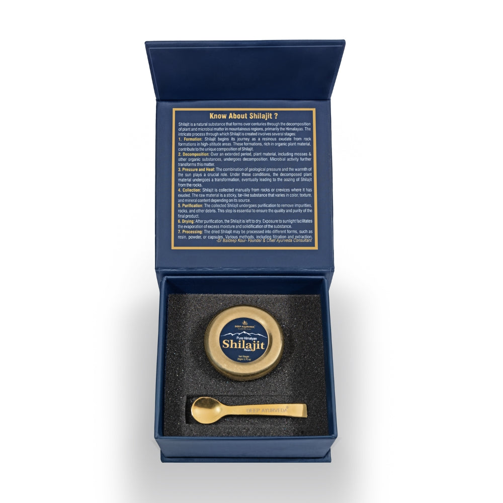 100% Pure Himalayan Shilajit By Deep Ayurveda