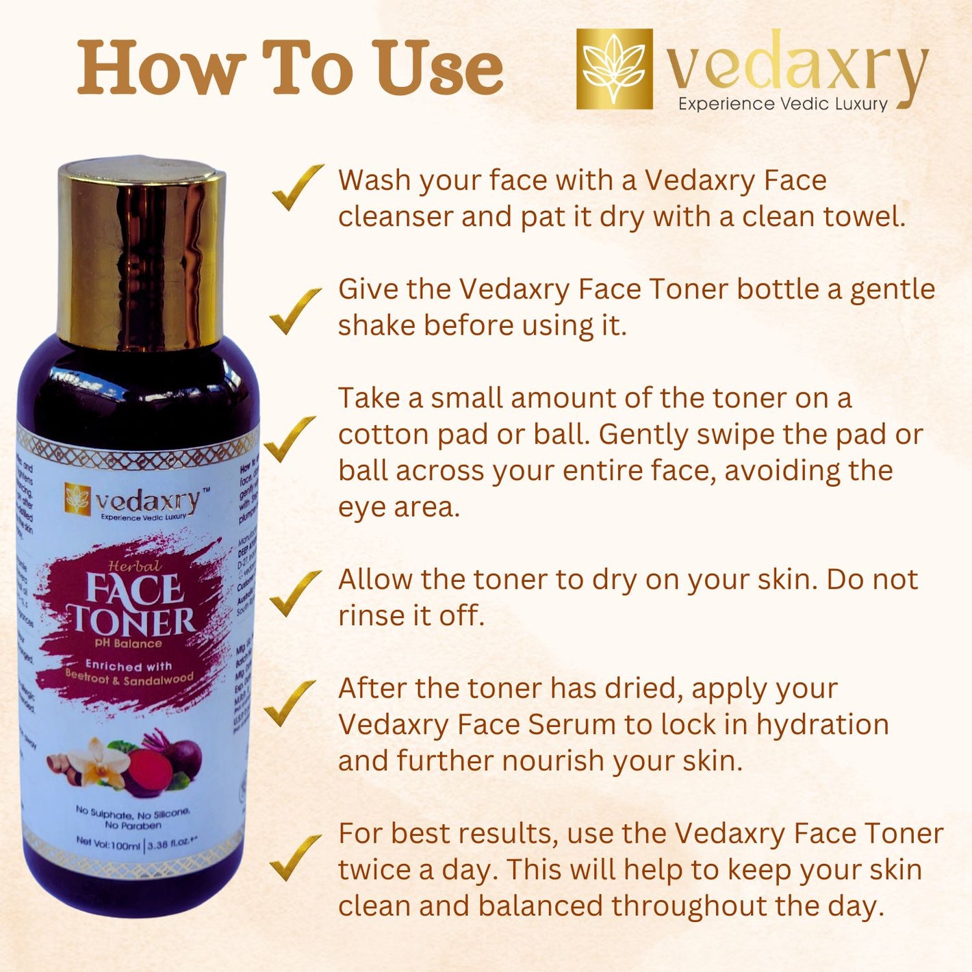 How to Use Vedaxry