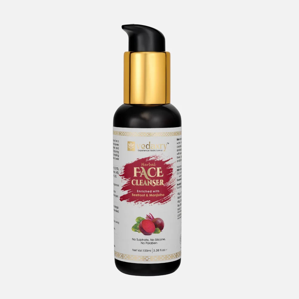Vedaxry Ayurvedic Face Cleanser (100ml) - Cleanses, Purifies & Revitalizes Skin - Deep Ayurveda India