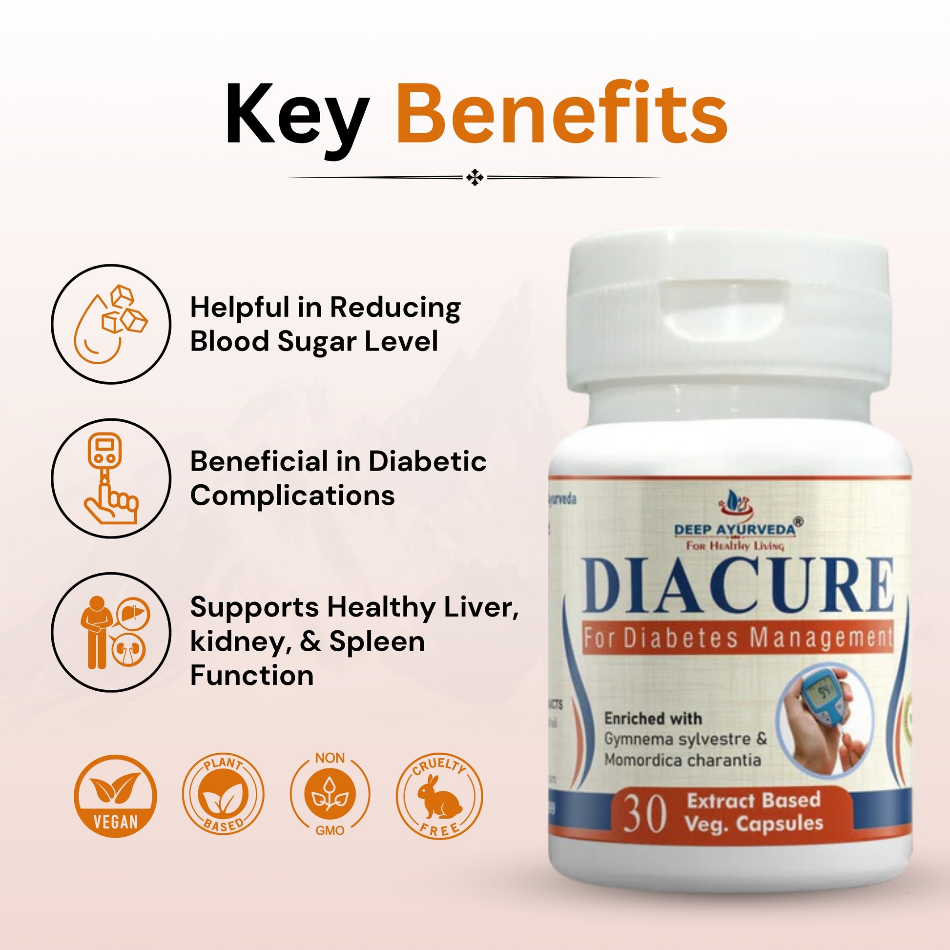 Diacure Helps in Controlling Blood Sugar Control - Deep Ayurveda India