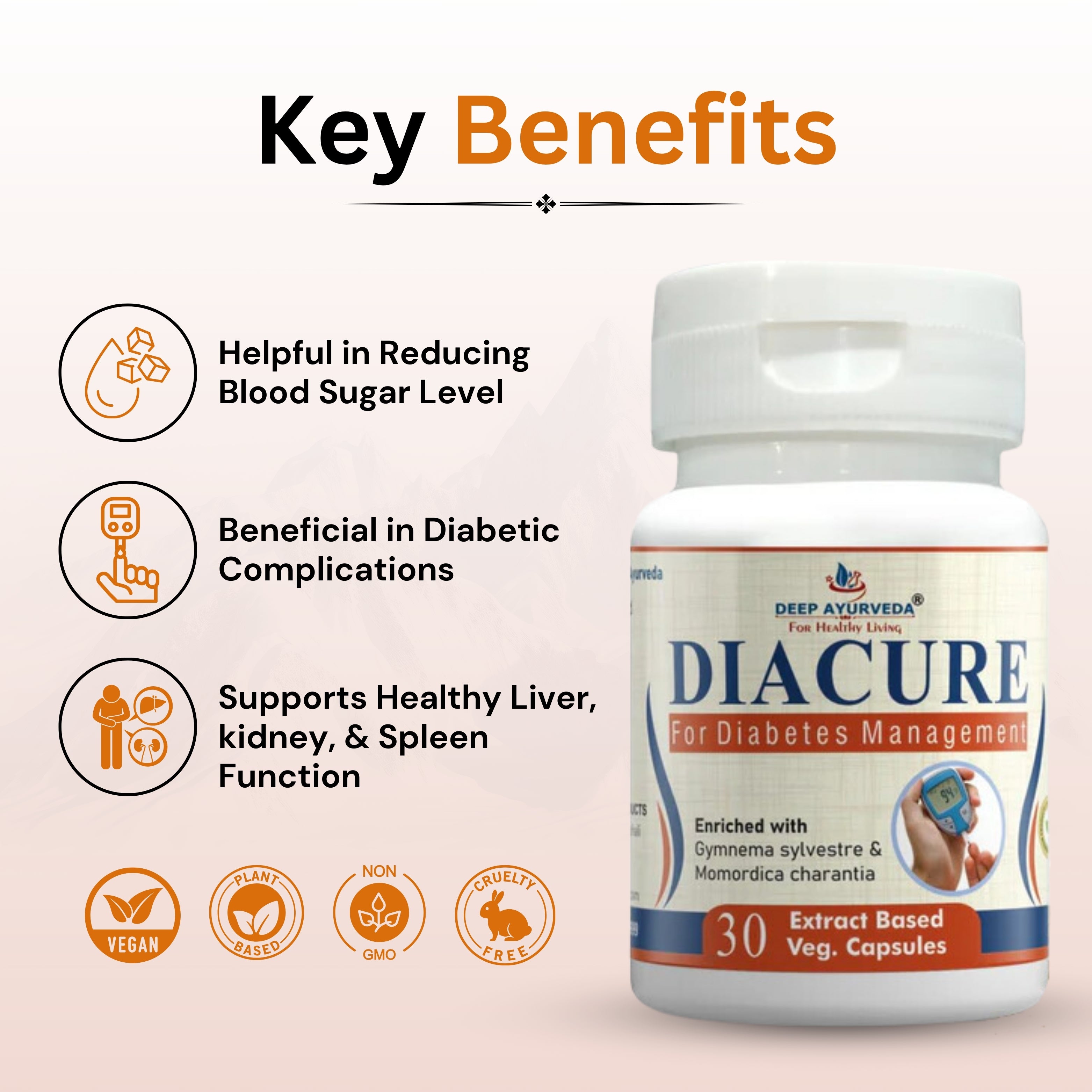 Diacure Helps in Controlling Blood Sugar Control - Deep Ayurveda India