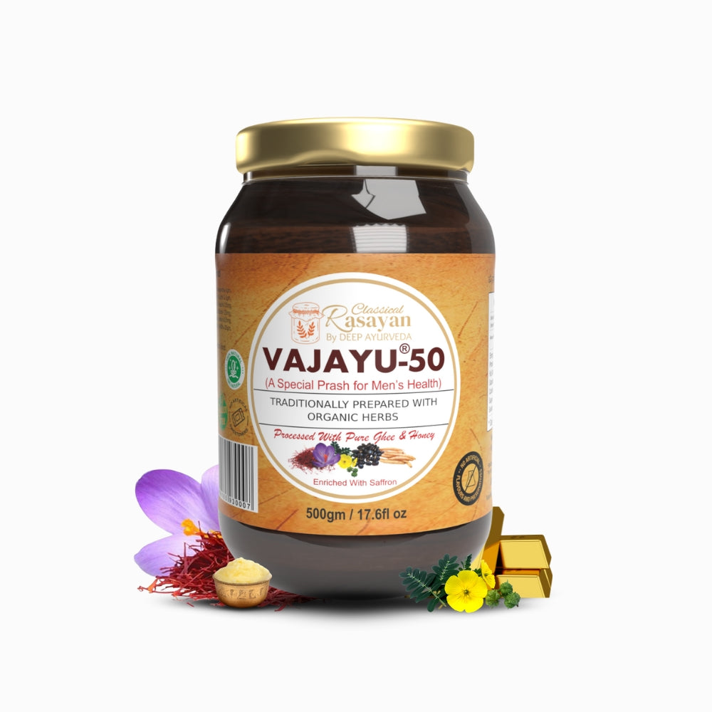 Vajayu® 50 Ayurvedic Superfood for Men’s Health - Deep Ayurveda India