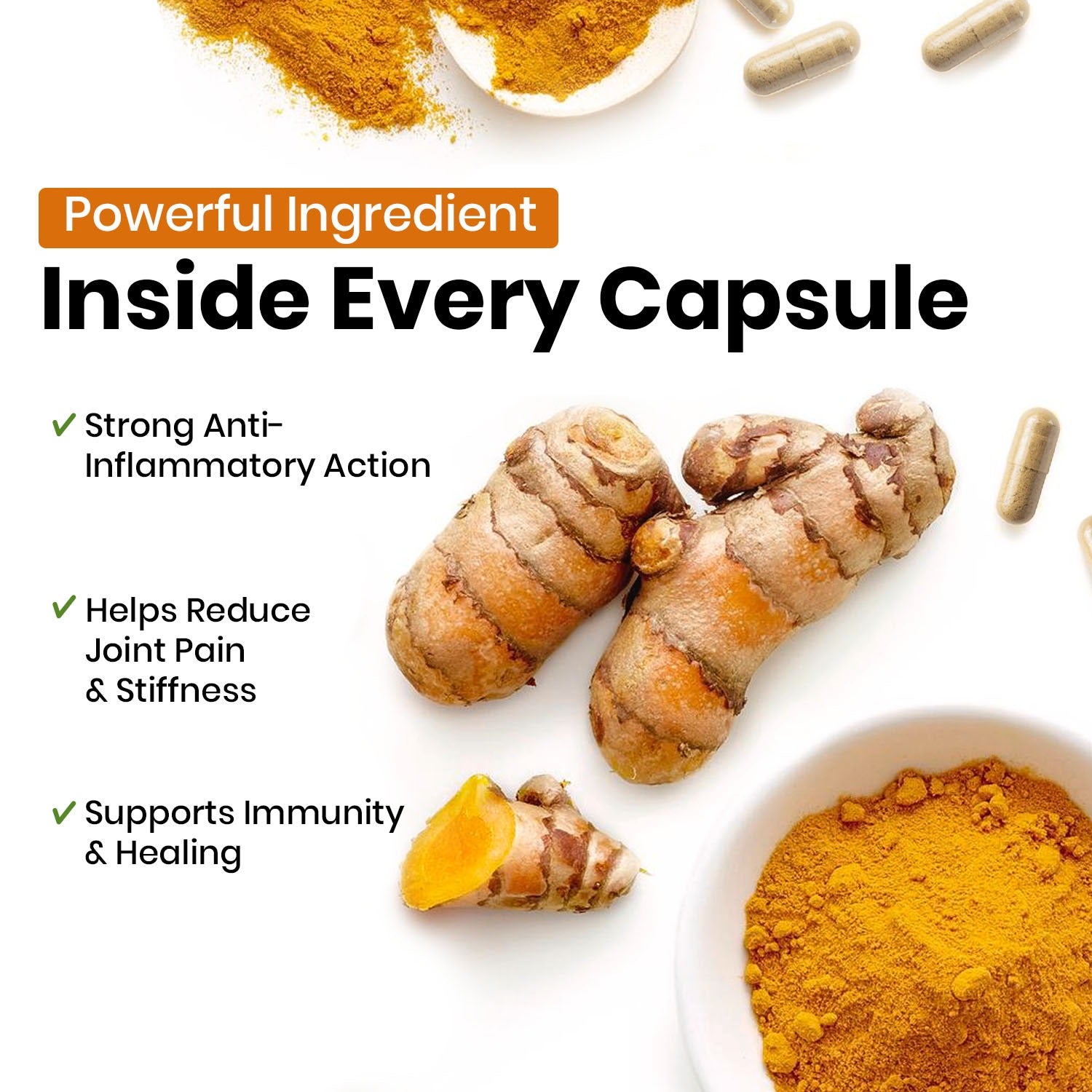 Curcumin Capsules Key Ingredients