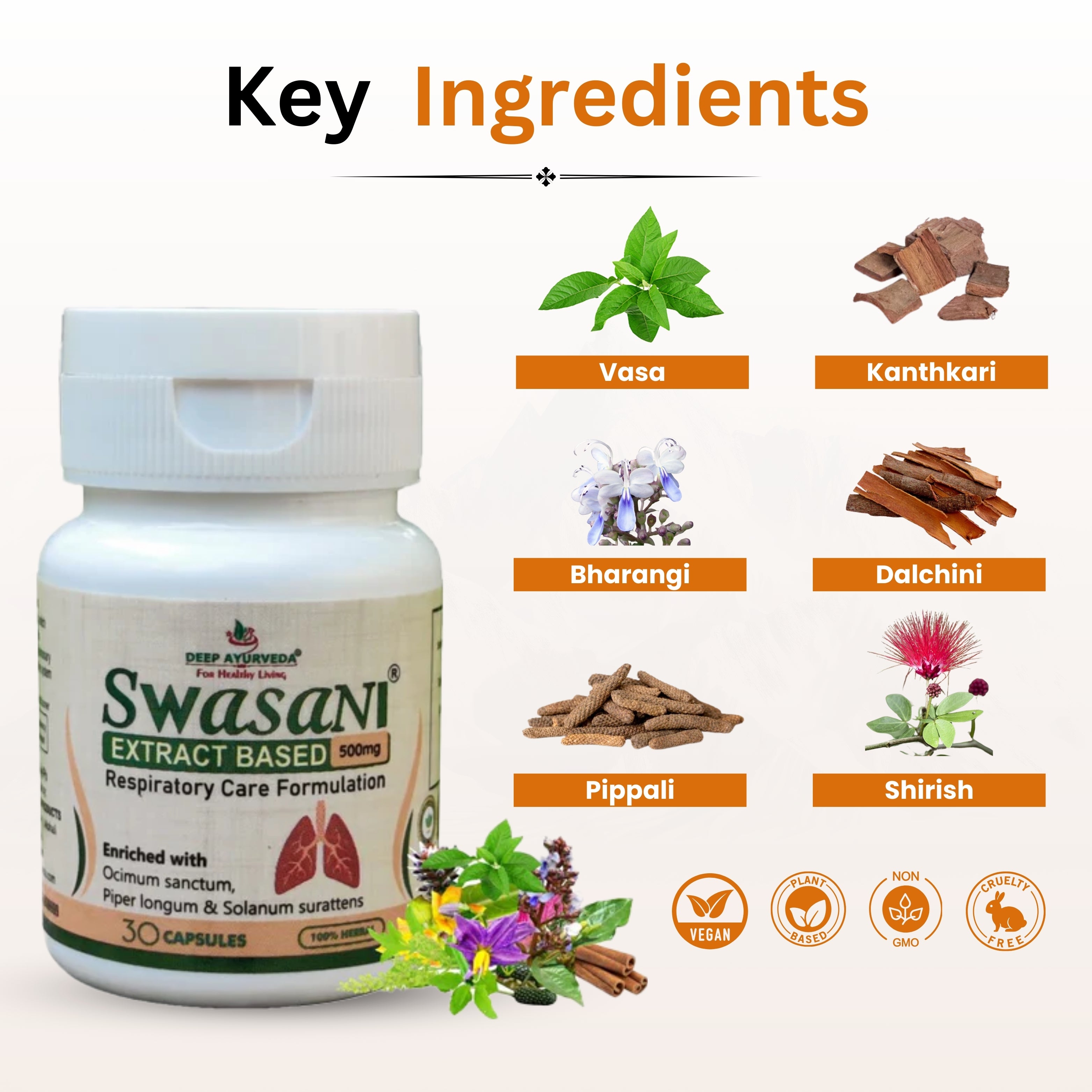 Swasani Capsule Key Ingredients