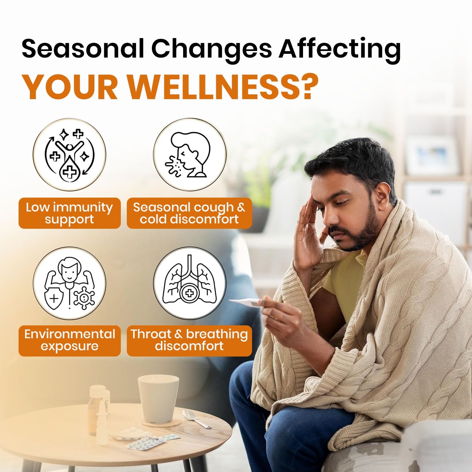 Panch Tulsi Drops - Boosts Immunity, Relieves Cough & Supports Respiratory Health