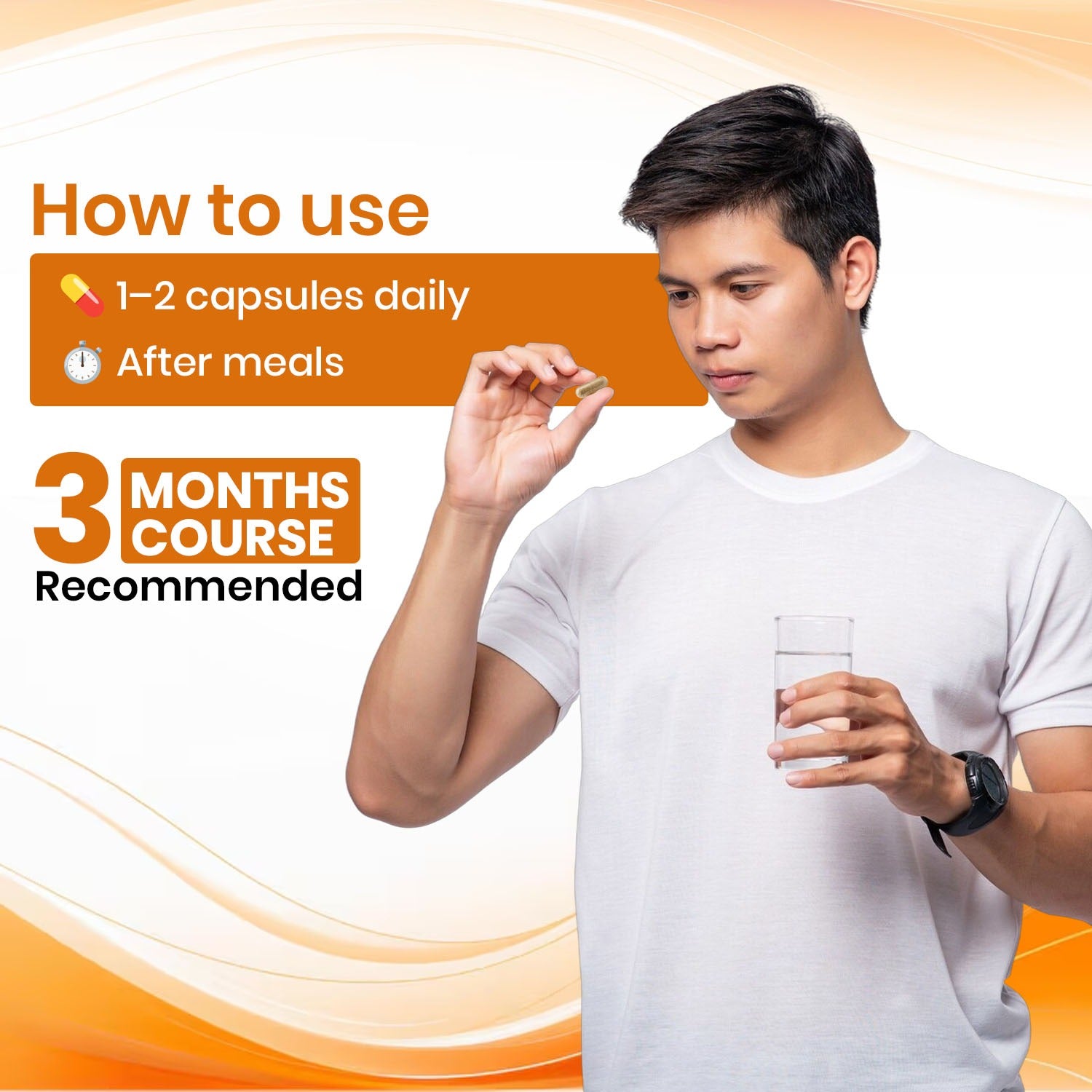 Gokshura Capsules - Boosts Vitality, Muscle Strength & Reproductive Health