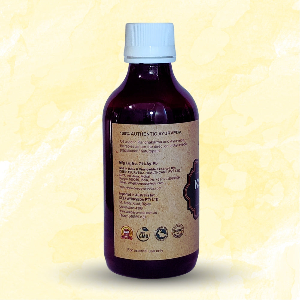 Neelbhringadi Oil Promote Hair Growth, Prevent Hair Fall, and Stimulate Hair Follicles - Deep Ayurveda India