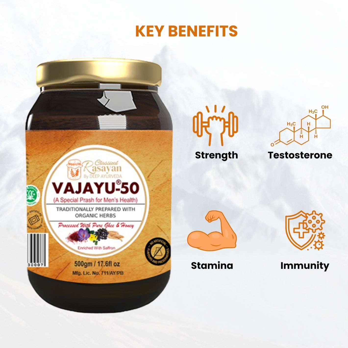 Key Benefits of Vajayu 50 Prash