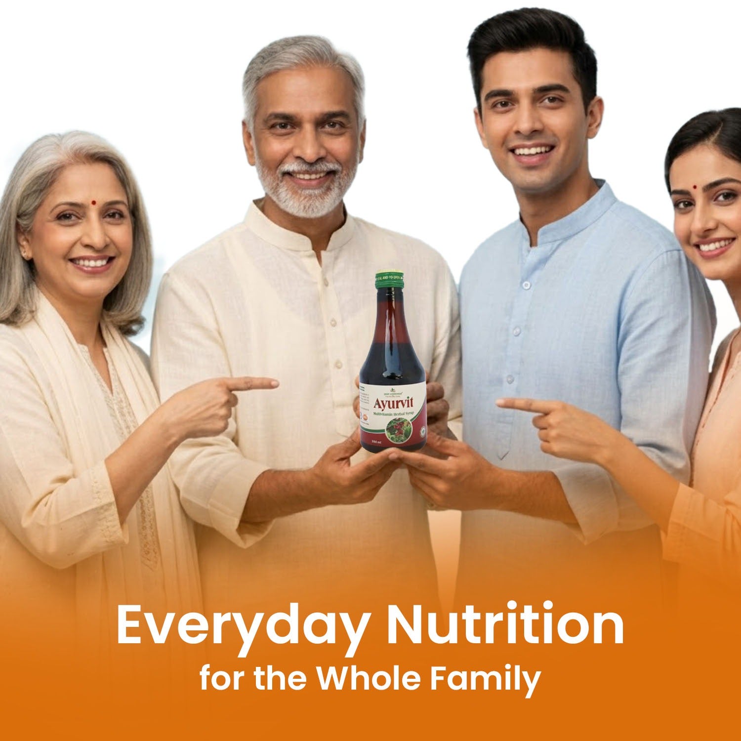 Ayurvit Multivitamin Syrup - Boosts Immunity, Vitality & Overall Health