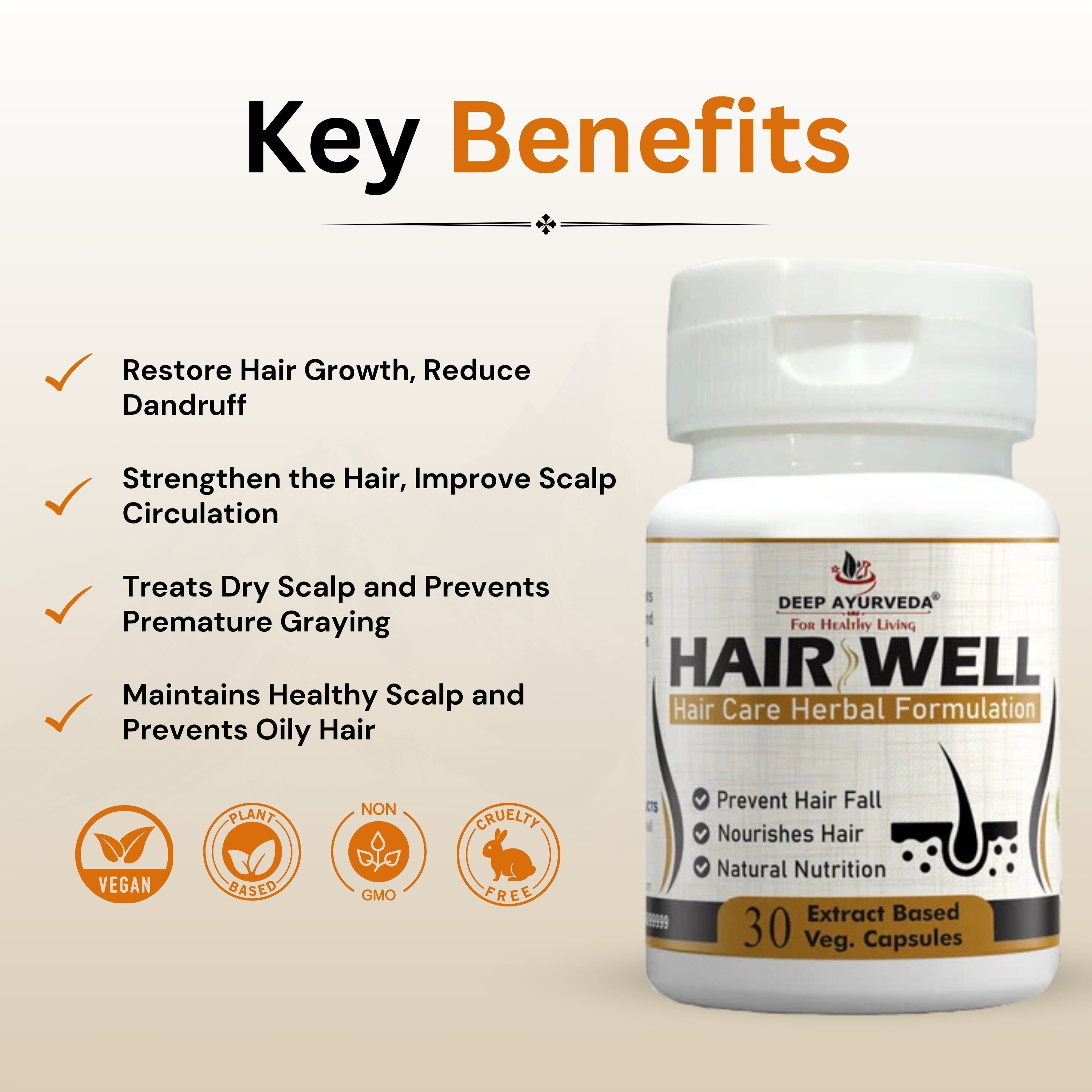 Hairwell capsule Key Benefits