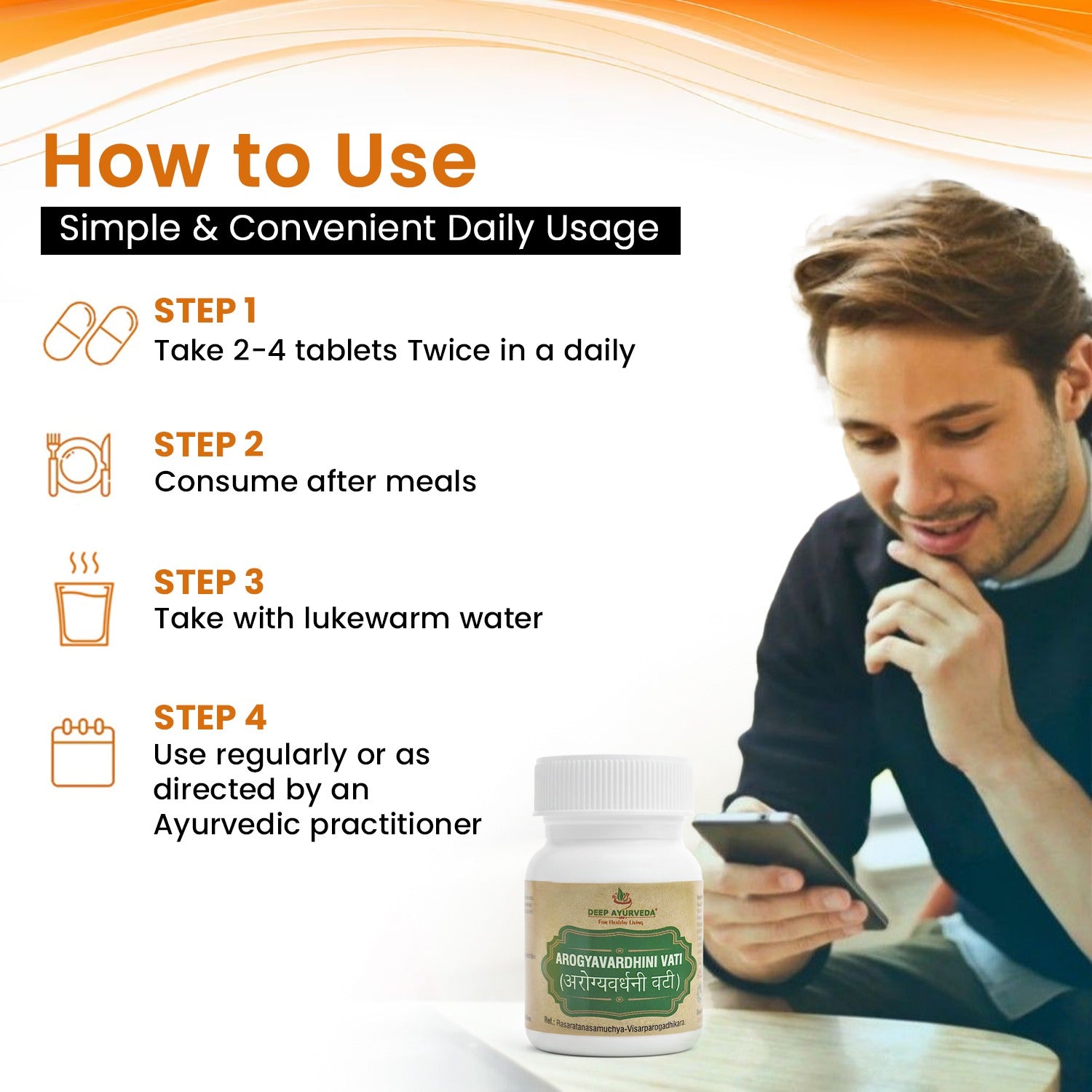 Arogyavardhini Vati - Supports Liver Health, Detoxification & Skin Health