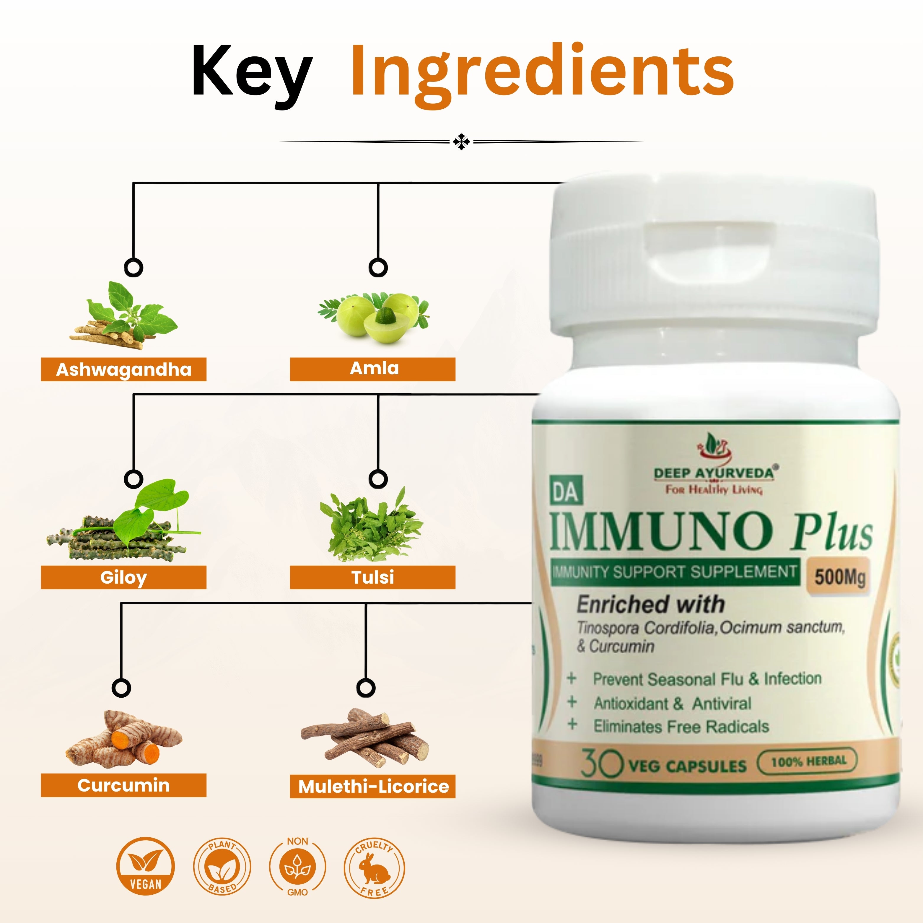 DA-Immuno Plus Key Ingredients