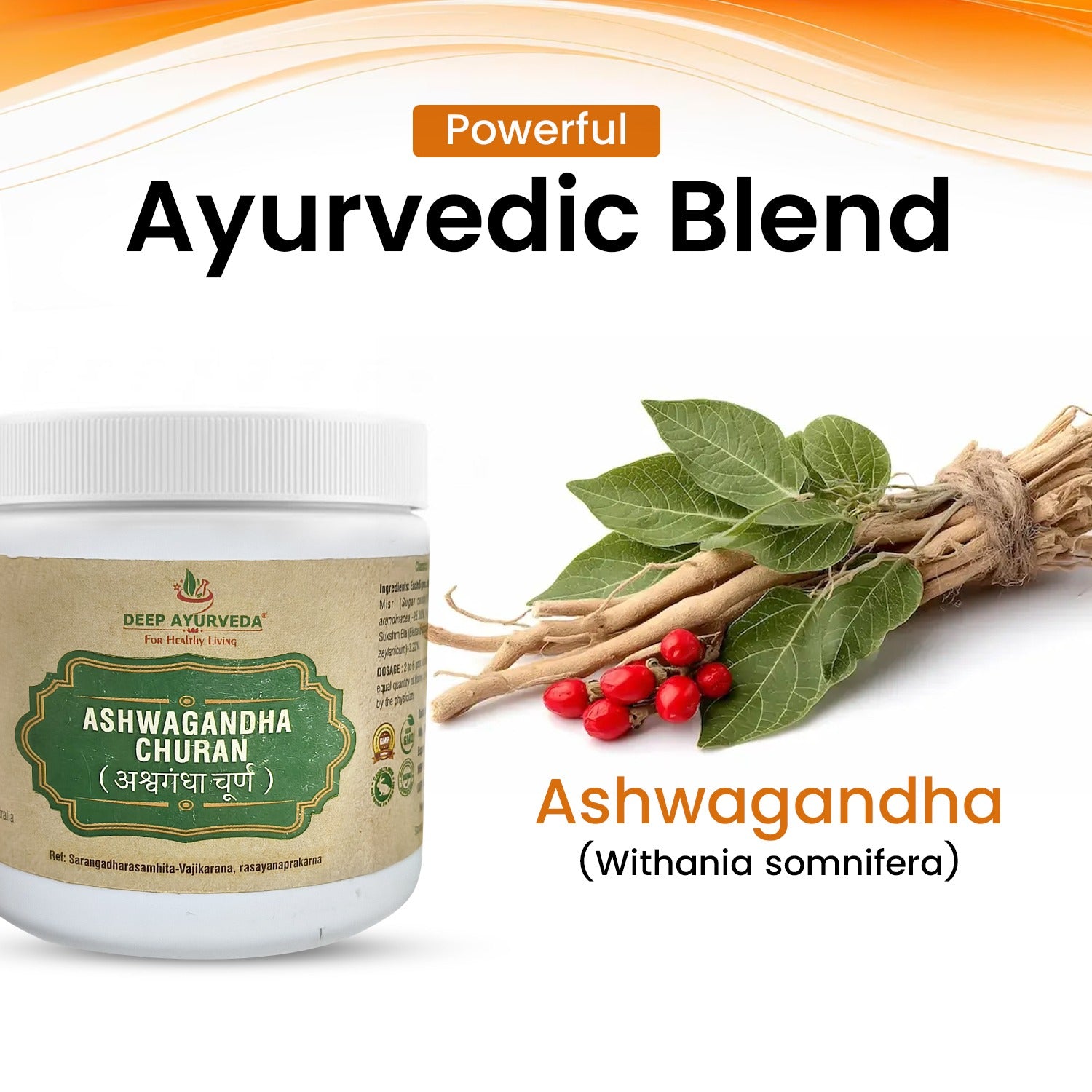 Ashwagandhadi Churnam Helps in Managing Stress, Anxiety and Improves Immunity