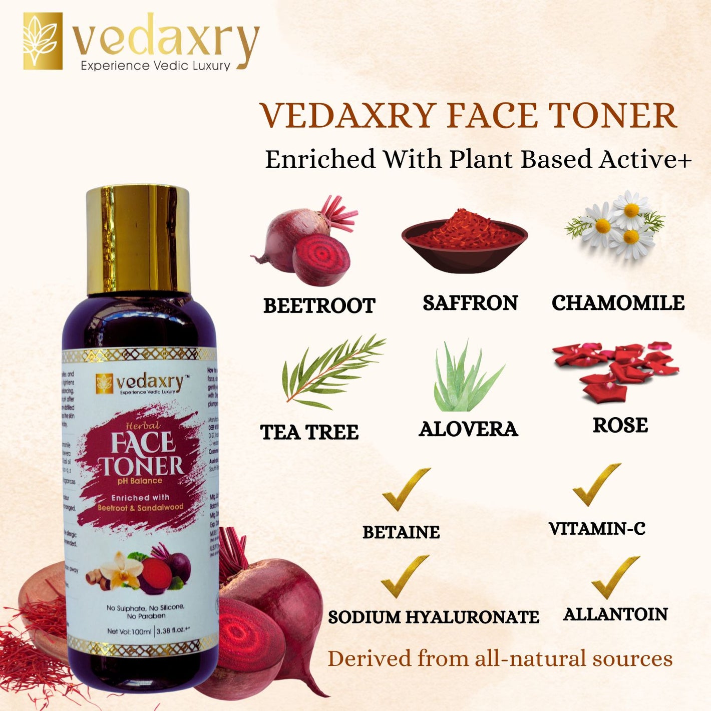 Vedaxry Face Toner