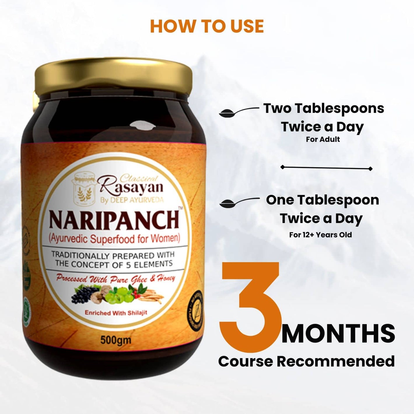 How to Use NariPanch Rasayan