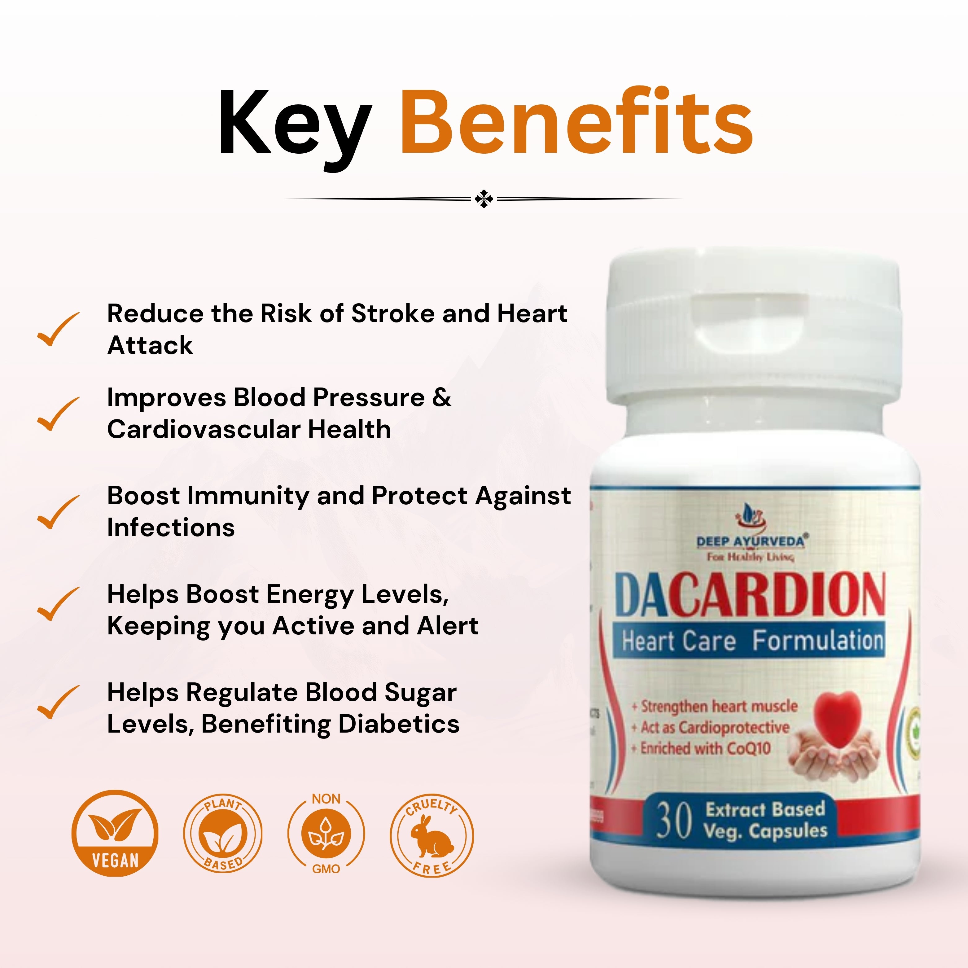 Da-Cardion Capsules Key Benefits