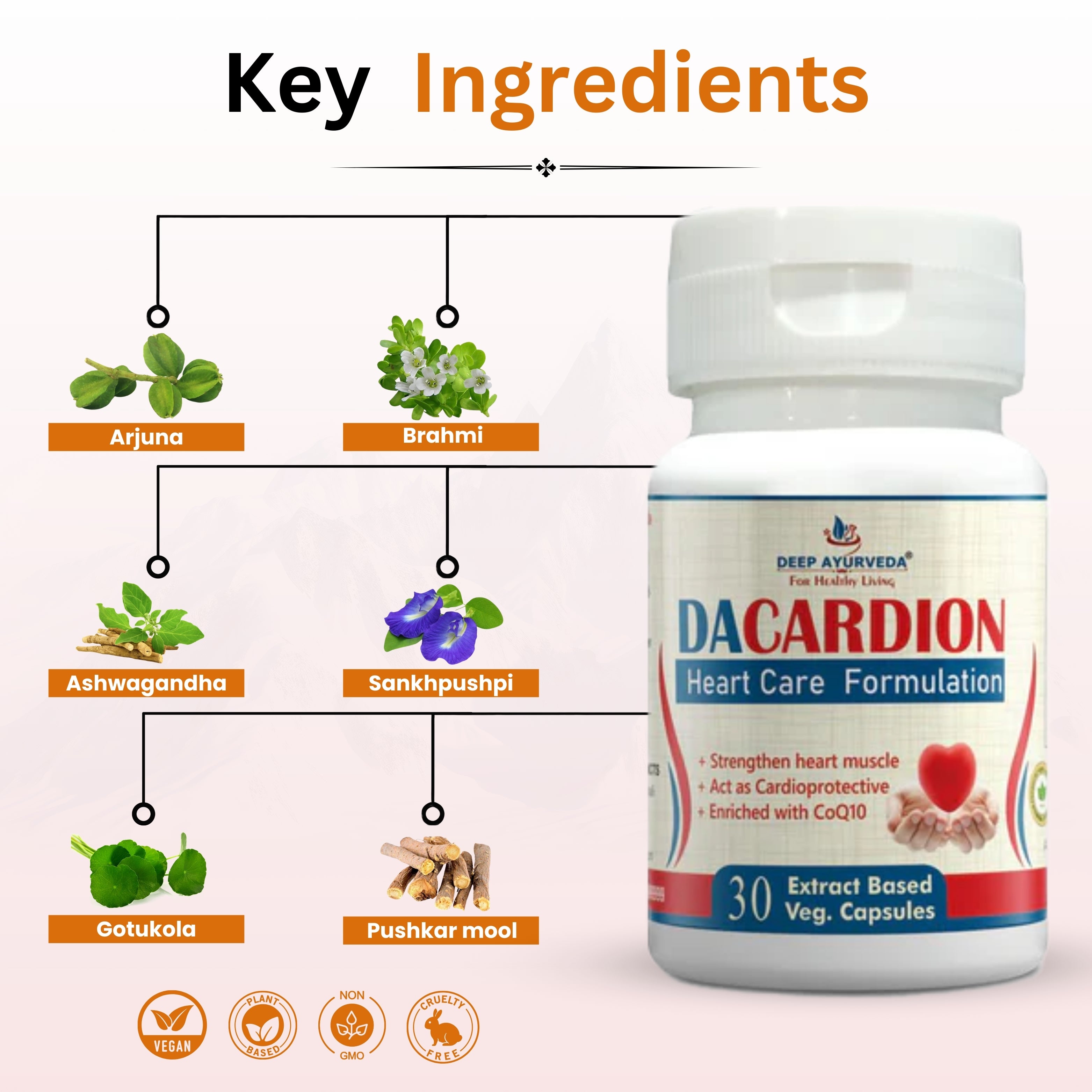 Da-Cardion Capsules Key Ingredients
