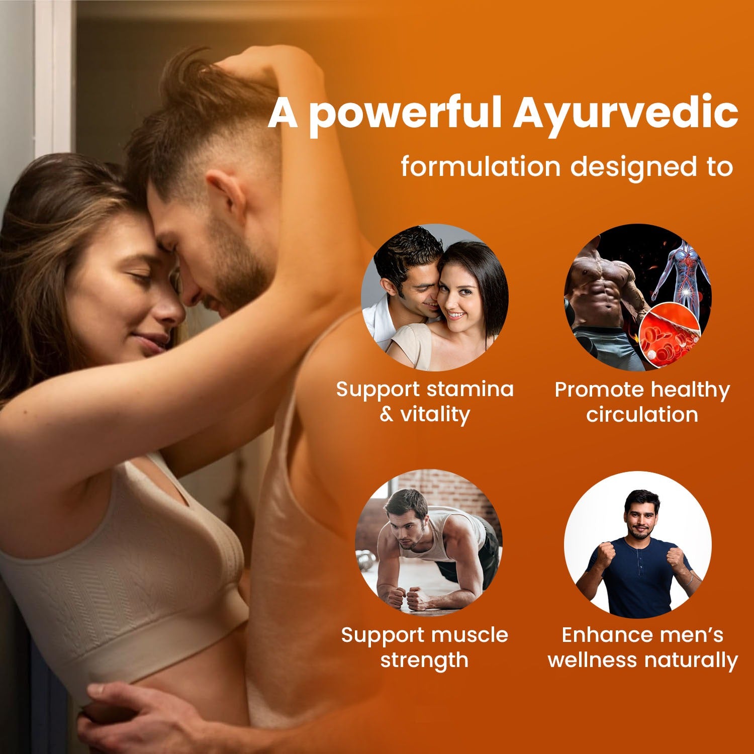 Vigora-M Massage Oil for Male - Boosts Stamina, Relieves Muscle Pain & Enhances Performance