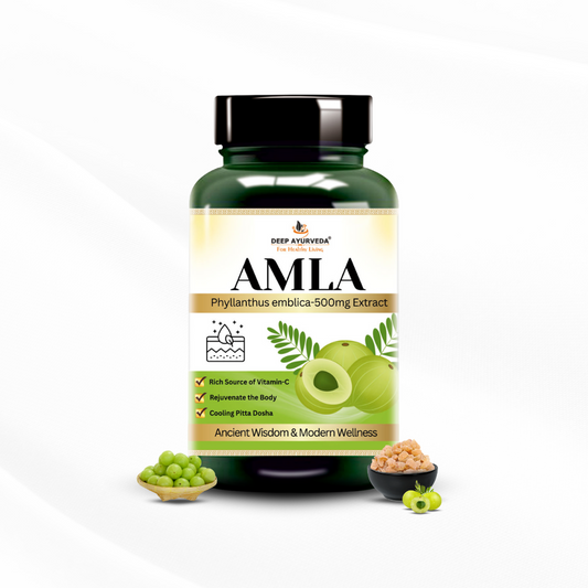 Amla vegan capsules boosts immunity, aids digestion and promotes skin health