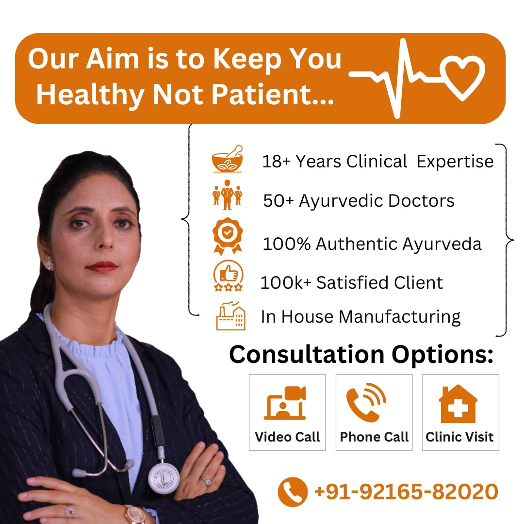 Polycystic Ovarian Disease Ayurvedic Management 30 Days Pack - Deep Ayurveda India