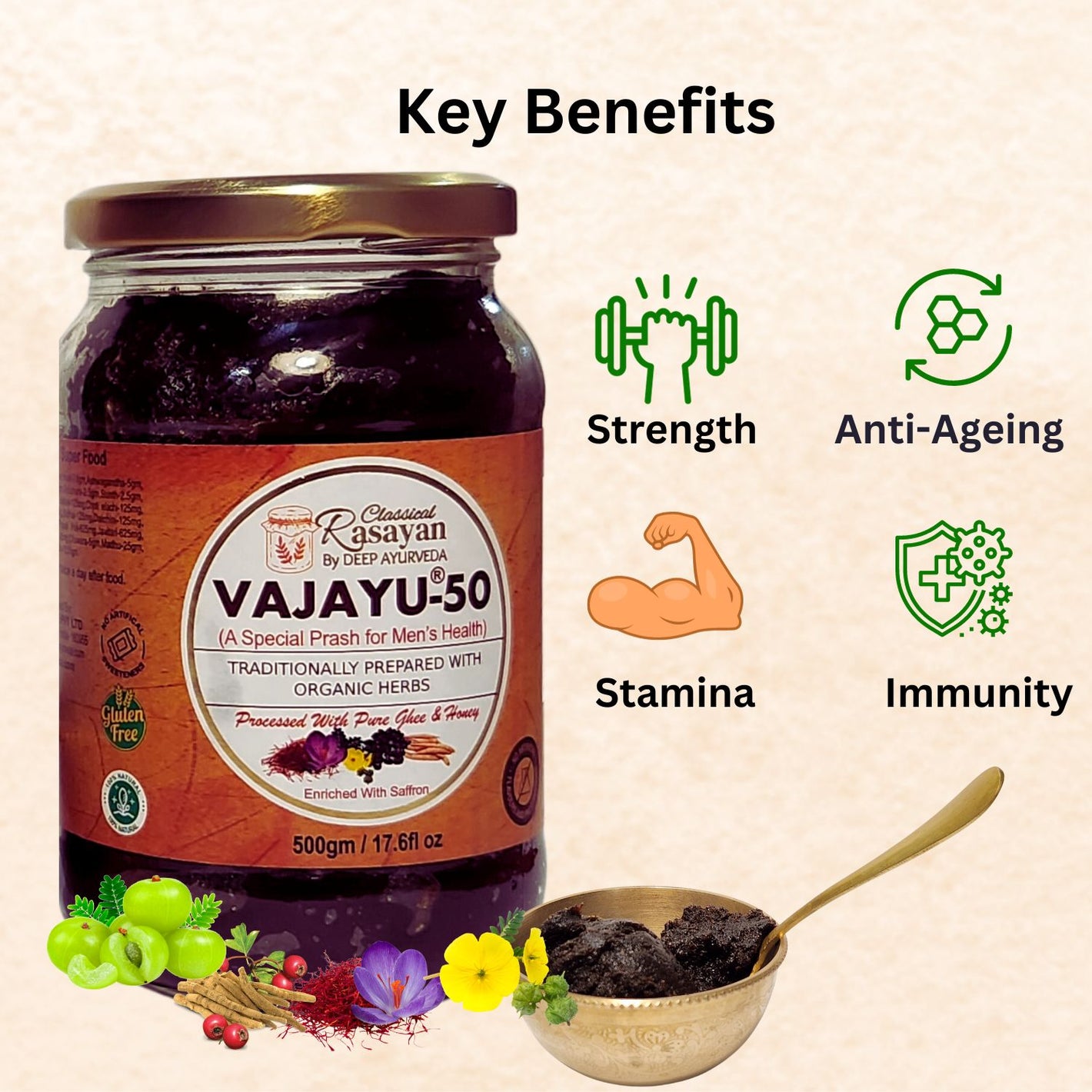 Vajayu Key Benefits