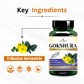 Gokshura vegan capsules by Deep Ayurveda boosts vitality, muscle strength and reproductive health key ingredients 
