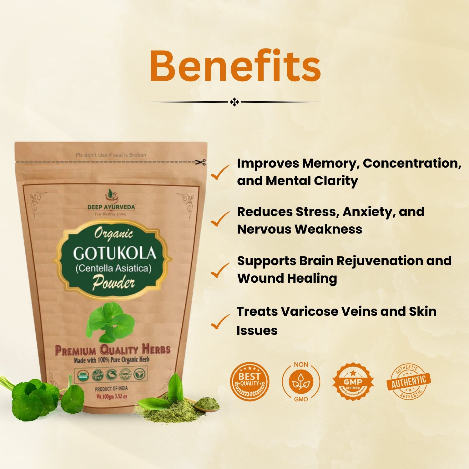 Gotukola Powder Benefits