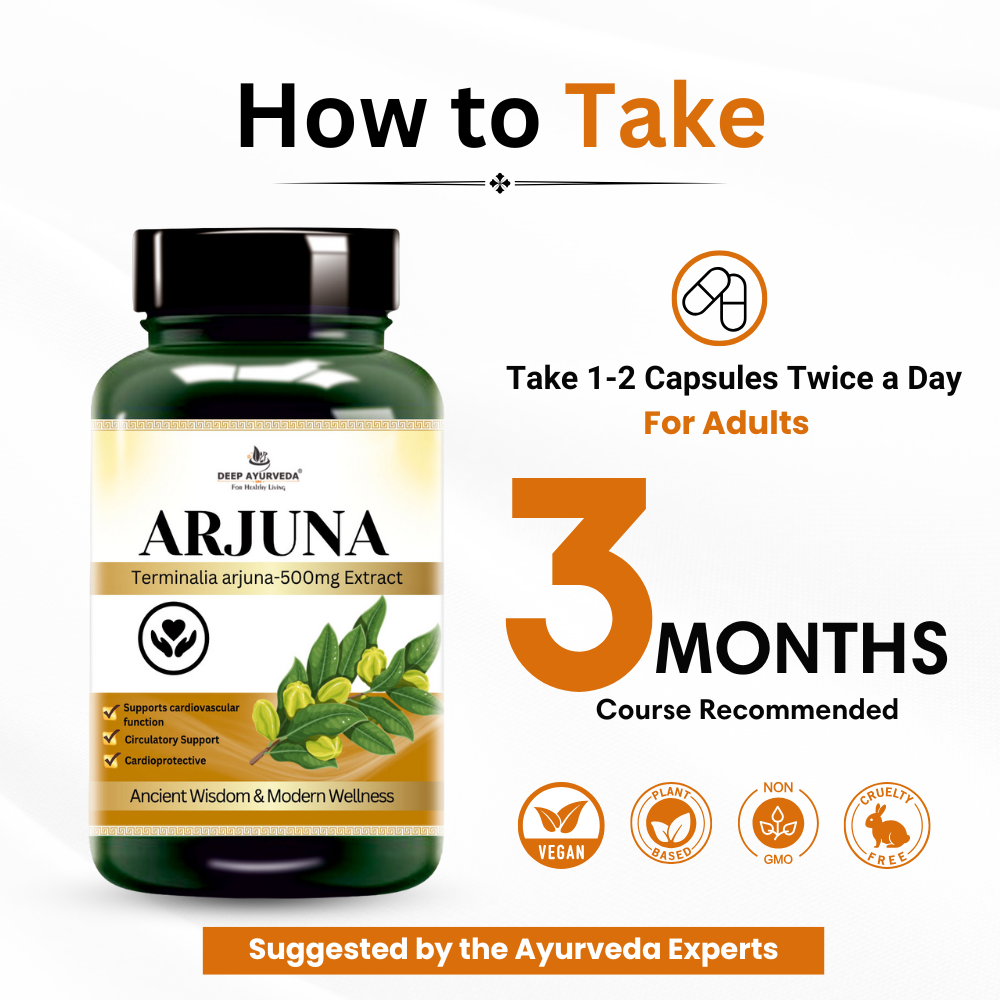 How to use terminalia arjuna capsules