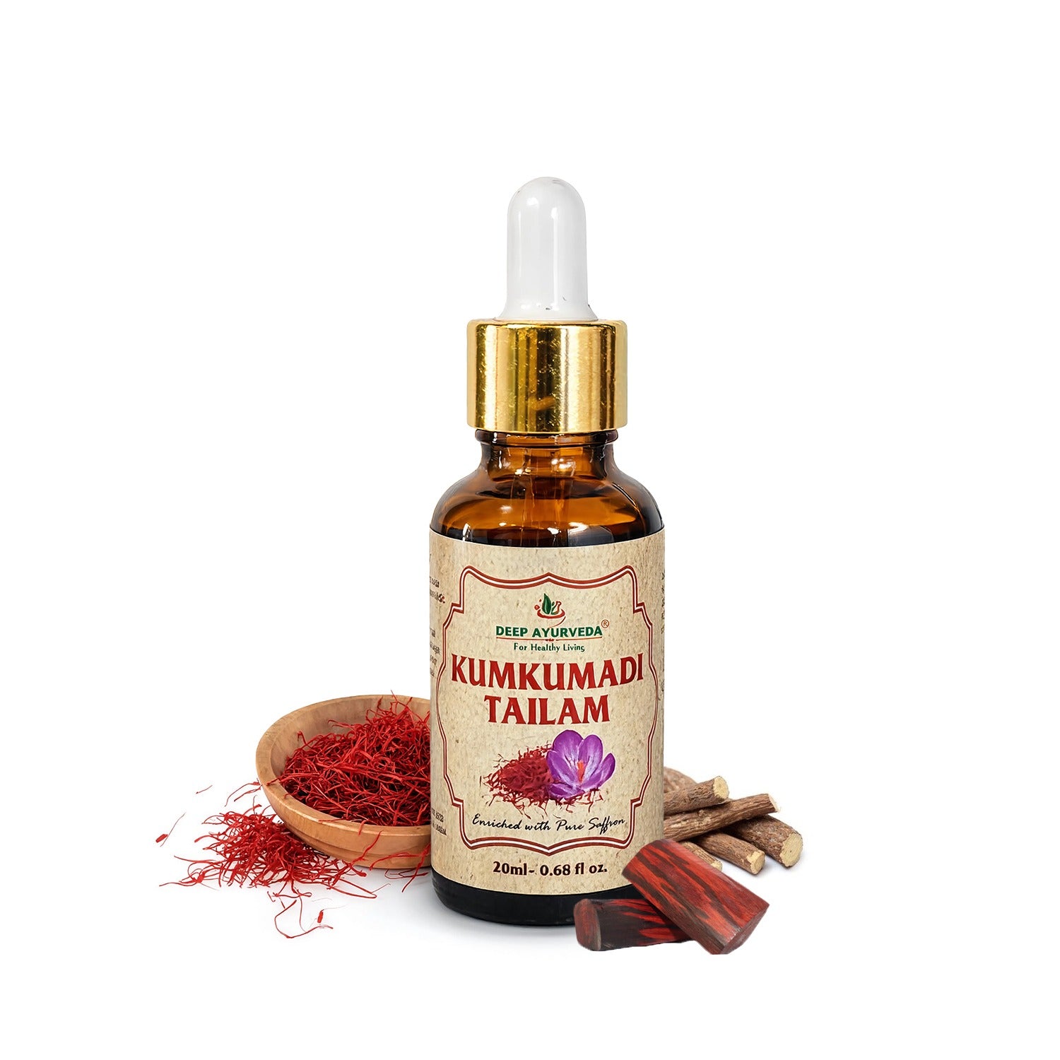 Kumkumadi Oil Enriched with Saffron