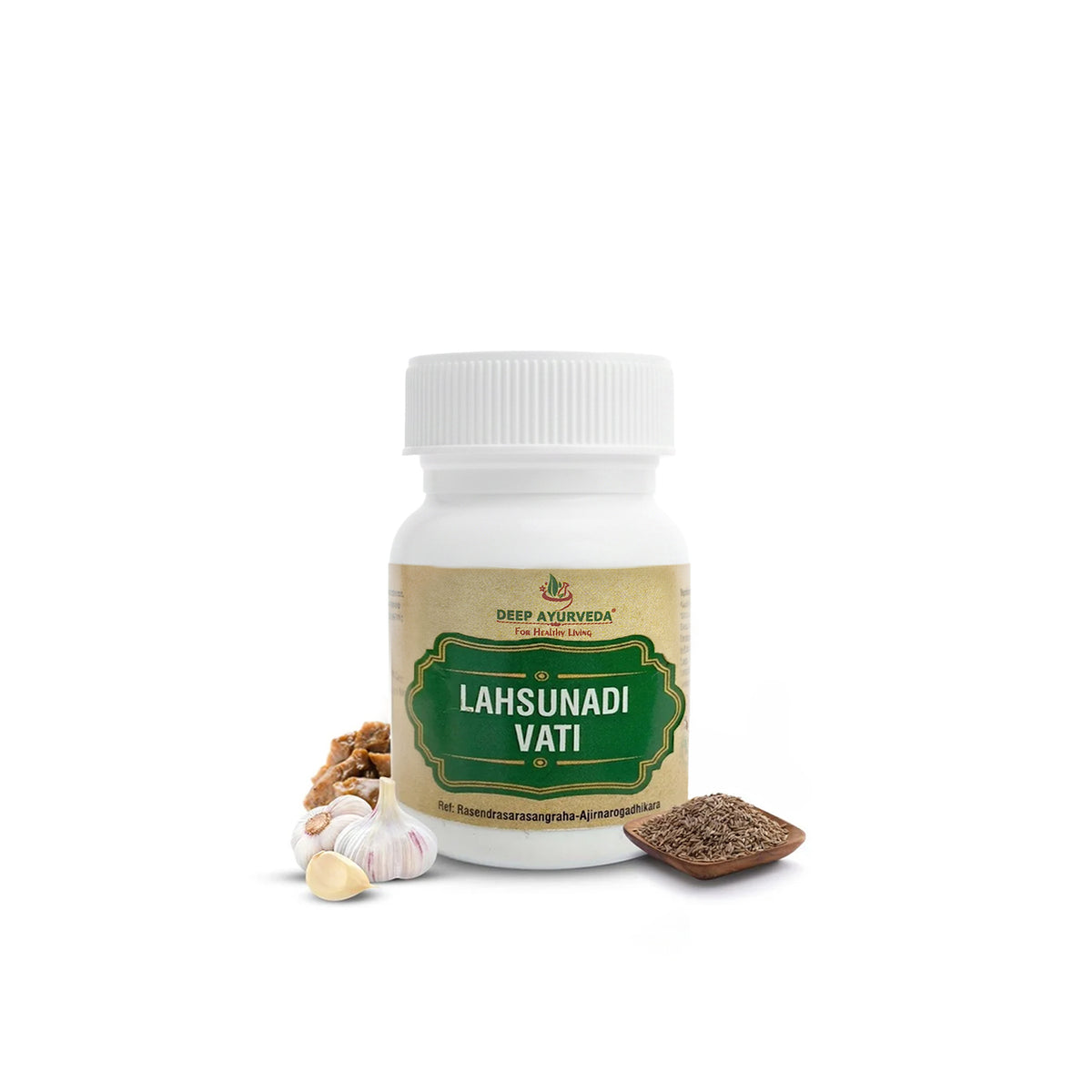 Lasunadi Vati - Supports Digestive Health, Relieves Gas & Enhances Appetite