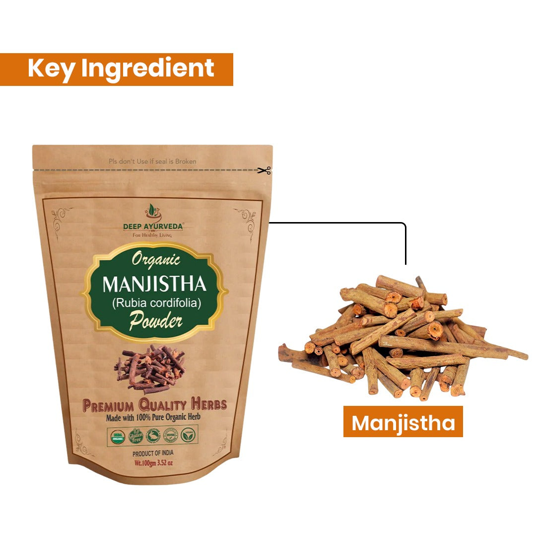 Organic Manjistha Powder Key Ingredients