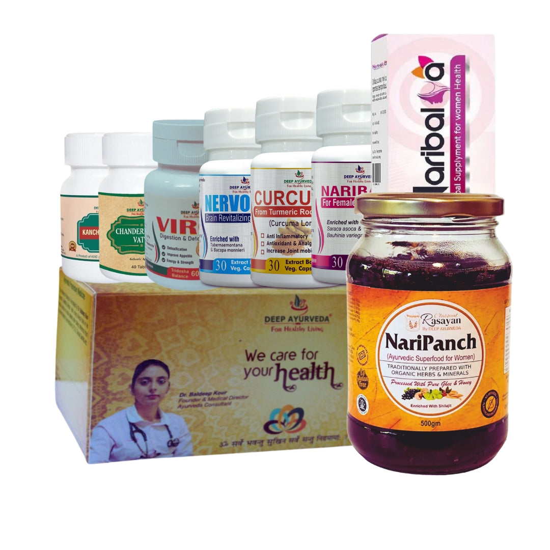 ovarian cyst treatment ayurvedic mangement 30 days pack Kits of  4 QTY