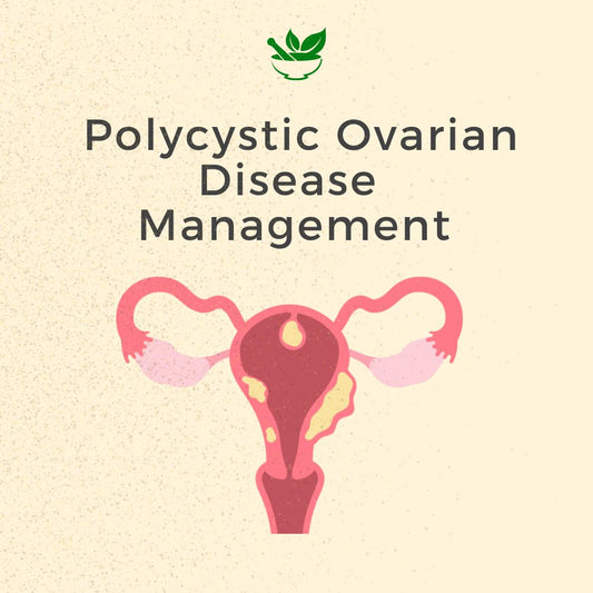 Polycystic Ovarian Disease Ayurvedic Management 30 Days Pack - Deep Ayurveda India