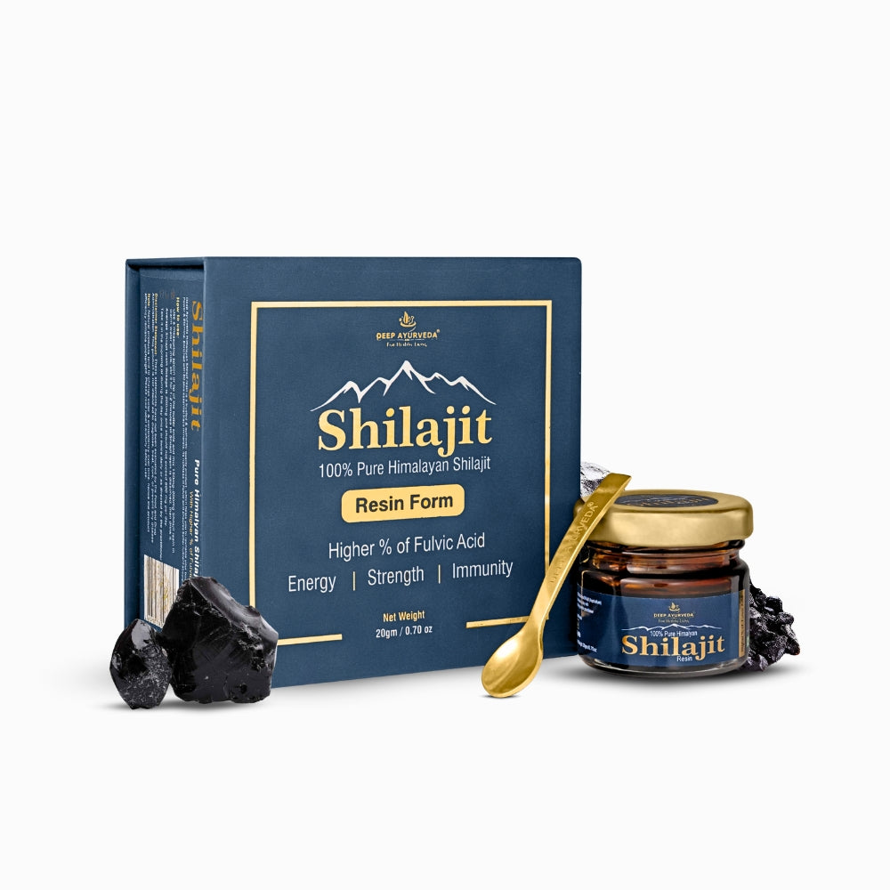 Pure himalayan shilajit resin for mens health by Deep Ayurveda