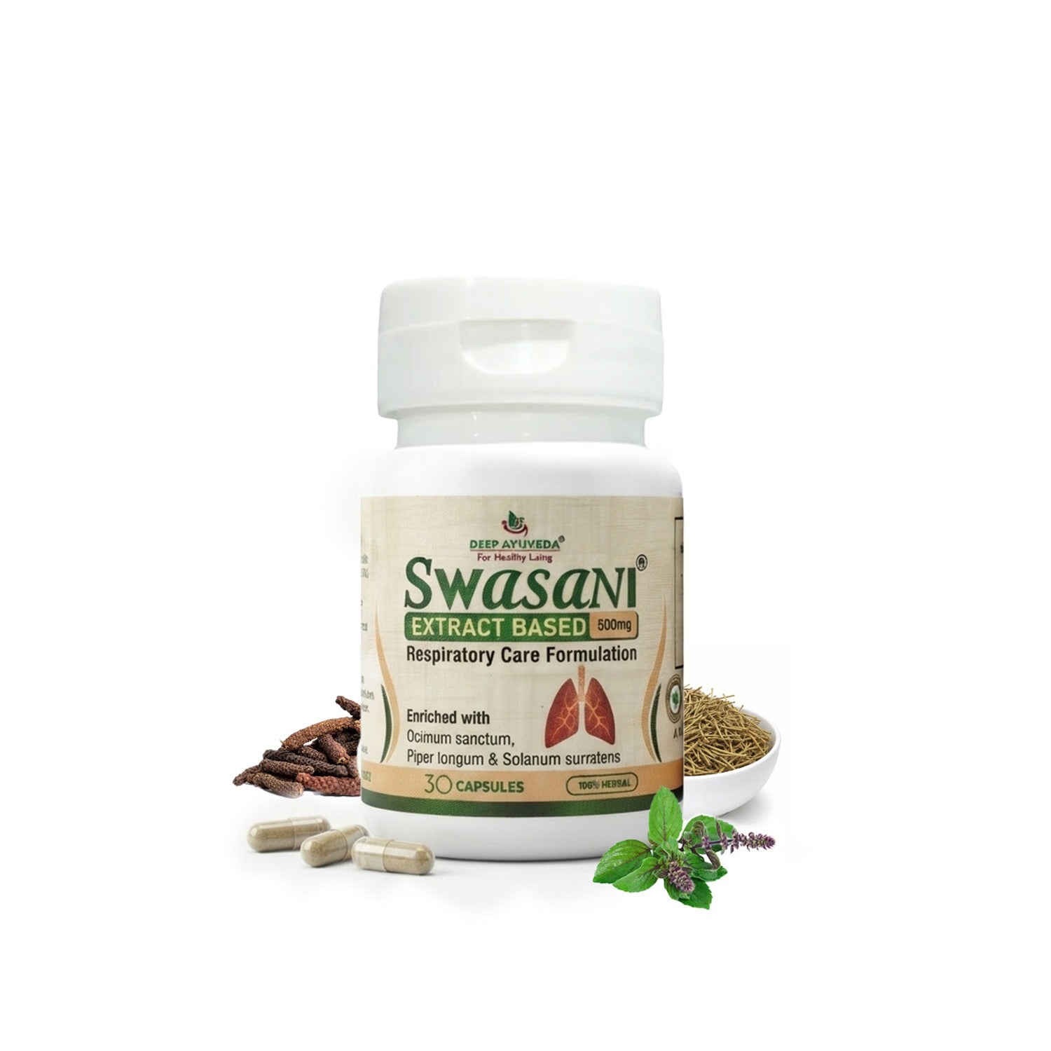Swasani Capsule Used For Managing Asthma, Bronchitis and Cough